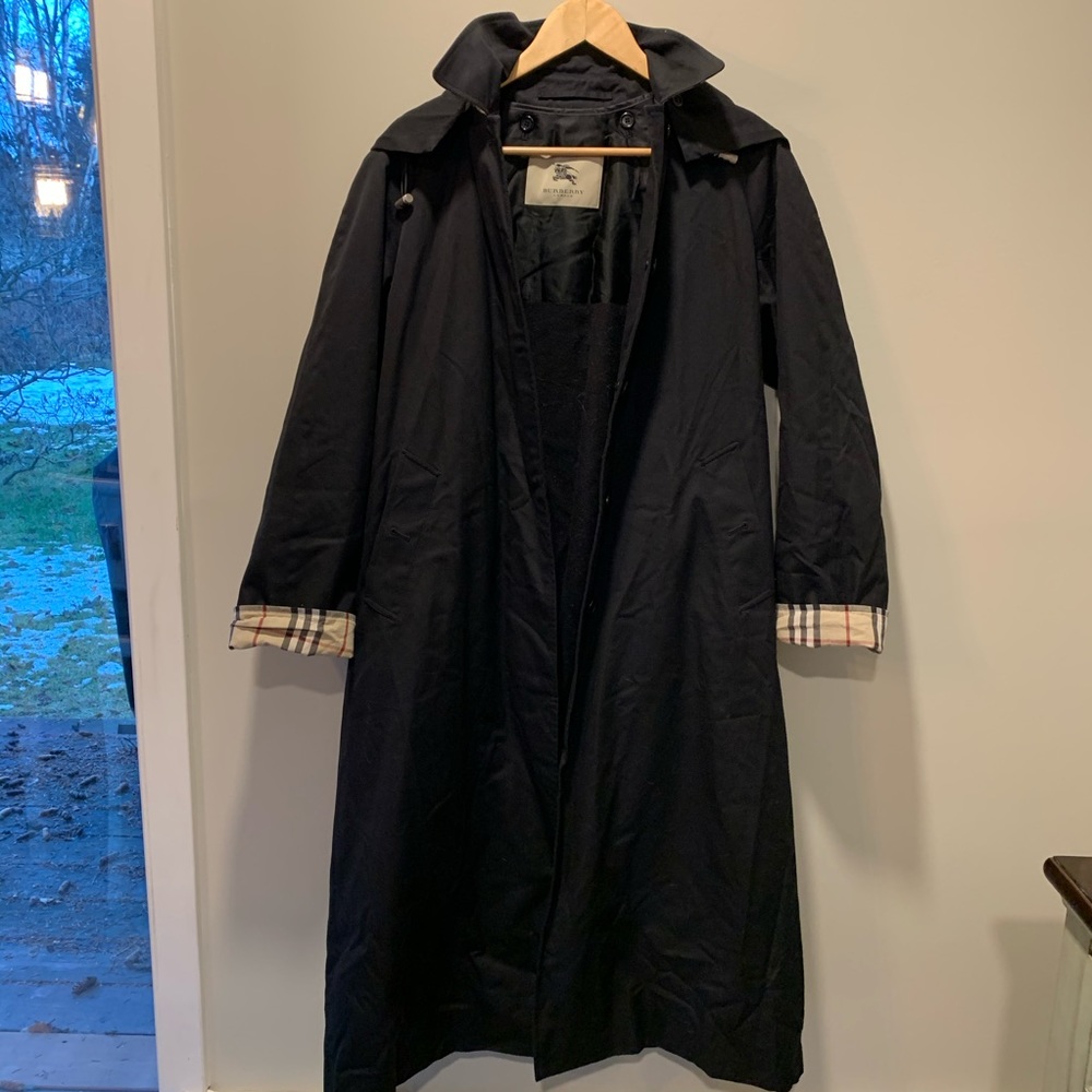 Burberry // Womens Tench Coat with Wool Liner